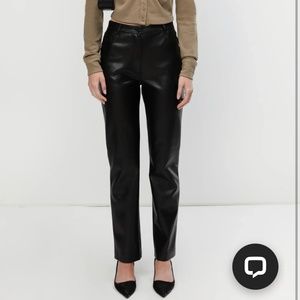 Oak and Fort Vegan Leather Pants